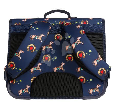  - Školska aktovka Schoolbag Paris Large Lucky Luck Jack Piers ergonomska luksuzni dizajn od 6 godina 38*31*13 cm_1