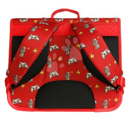 Školní aktovky - Školní aktovka Schoolbag Paris Large Retrobots Jack Piers - 1