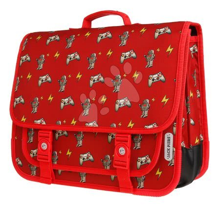 Školní aktovky - Školní aktovka Schoolbag Paris Large Retrobots Jack Piers - 2