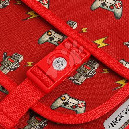 Školní aktovky - Školní aktovka Schoolbag Paris Large Retrobots Jack Piers - 3