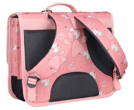Porte-documents - Sac à dos scolaire Paris Large Unicorn Power Blossom Jack Piers - 5