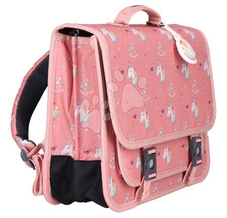 Porte-documents - Sac à dos scolaire Paris Large Unicorn Power Blossom Jack Piers - 10