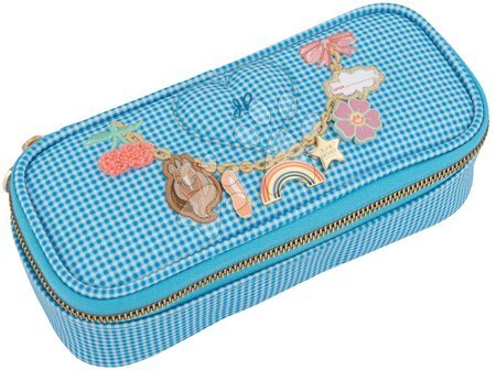 Školské peračníky - Školský peračník Pencil Box Vichy Love Blue Jeune Premier
