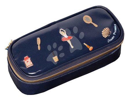 Kreativní a didaktické hračky - Školní penál Pencil Box Jewellery Box Navy Jeune Premier