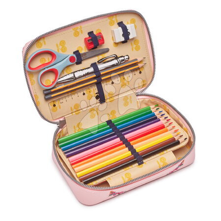 Ученически несесери - Ученически несесер Pencil Box Filled Cherry Pompon Jeune Premier_1