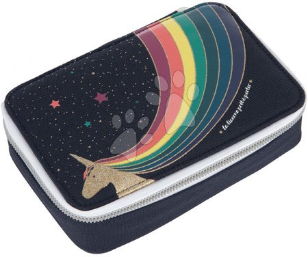 Jucării creative și didactice - Penar școlar Pencil Box Filled Unicorn Gold Jeune Premier