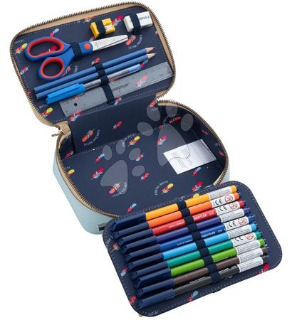 Školní penály - Školní penál Pencil Box Filled Leopard Cherry Jeune Premier - 1