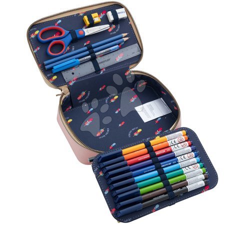 Školní penály - Školní penál Pencil Box Filled Pearly Swans Jeune Premier_1