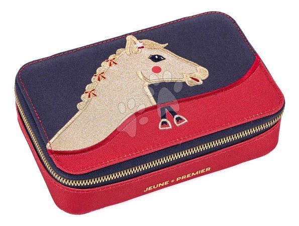 2-től 3 éves korig - Tolltartó Pencil Box Filled Saddle Bag Jeune Premier