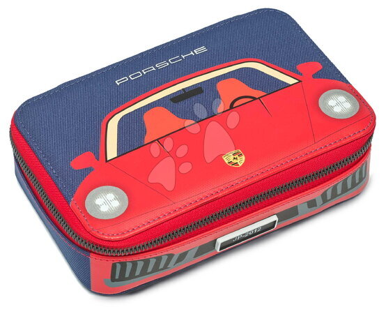 Školské peračníky - Školský peračník Pencil Box Filled Porsche Jeune Premier