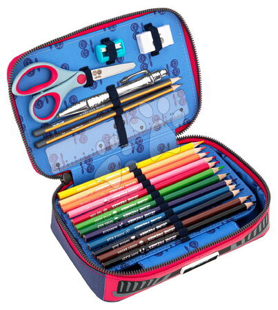 Školské peračníky - Školský peračník Pencil Box Filled Porsche Jeune Premier_1