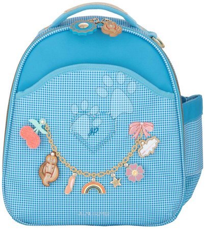 Jeune Premier - Školská taška batoh Backpack Ralphie Vichy Love Blue Jeune Premier