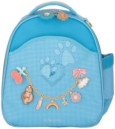 Ako v škole - Školská taška batoh Backpack Ralphie Vichy Love Blue Jeune Premier