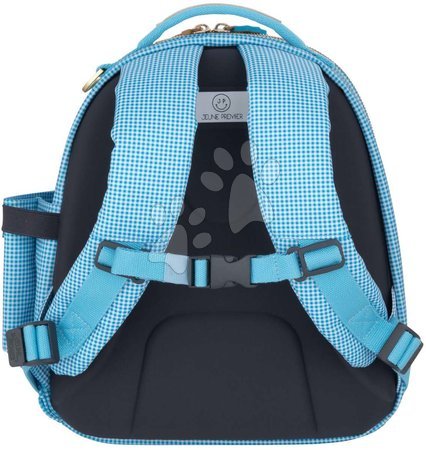 Kreativní a didaktické hračky - Školní taška batoh Backpack Ralphie Vichy Love Blue Jeune Premier_1