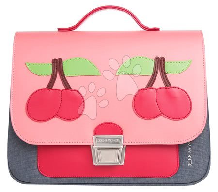 Jucării creative și didactice - Servietă școlară Classic Mini Cherry Pink Jeune Premier