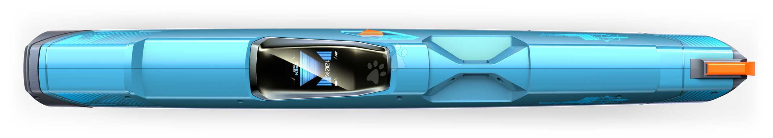 Vodné pištoľky - Vodná pištoľ plne elektronická s automatickým nabíjaním SpyraFour Blue Spyra - 8