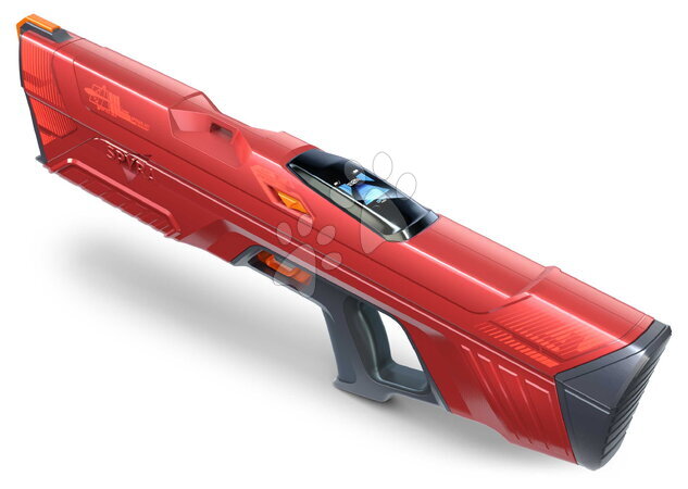 Vodní pistolky - Vodní pistole plně elektronická s automatickým nabíjením SpyraFour Red Spyra - 3