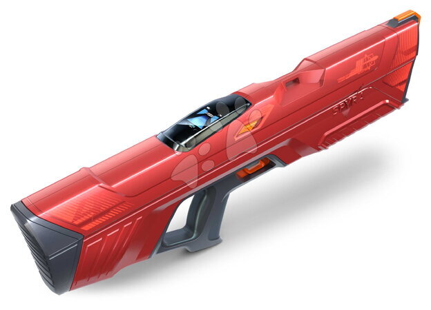 Vodní pistolky - Vodní pistole plně elektronická s automatickým nabíjením SpyraFour Red Spyra - 4