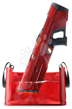 Vodní pistolky - Vodní pistole plně elektronická s automatickým nabíjením SpyraFour Red Spyra - 11