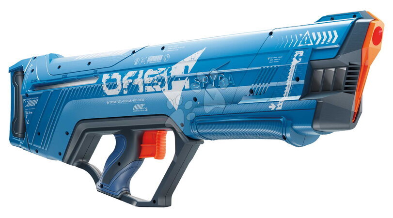 Vodné pištoľky - Vodné pištole s mechanickým nabíjaním SpyraDash Blue Red Spyra - 5