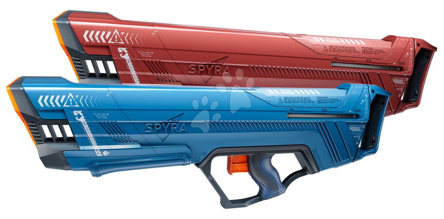 Hračky a hry na záhradu od výrobcu SPYRA - Vodné pištole s mechanickým nabíjaním SpyraDash Blue Red Spyra_1