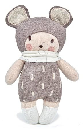 ThreadBear design - Puppe gestrickt grau Baby Beau Knitted Doll ThreadBear