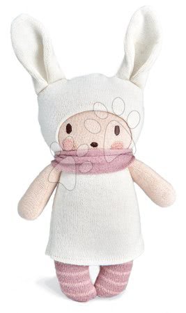 Păpuși - Păpușă tricotată roz Baby Baba Knitted Doll Threadbear