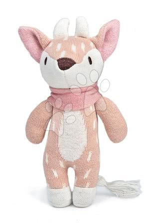 ThreadBear design - Pleteni jelenček Deer Knitted Baby Doll Threadbear