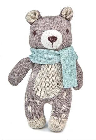 Punčke iz cunj - Pleteni medvedek Fred the Bear Knitted Baby Doll ThreadBear