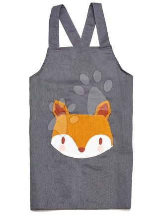 Játékkonyhák - Kötényke gyerekeknek Róka Fox Linen Cotton Apron ThreadBear