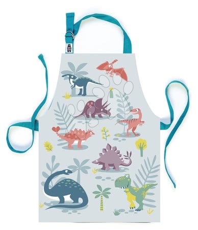 ThreadBear design - Predpasnik za otroke Dinosaur Friends Apron Threadbear