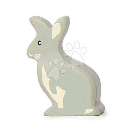 Tender Leaf Toys - Dřevěný králík Tender Leaf Toys sedící