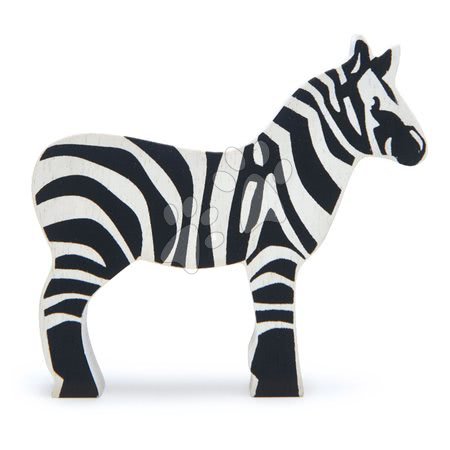 Dřevěné hračky - Dřevěná zebra Tender Leaf Toys