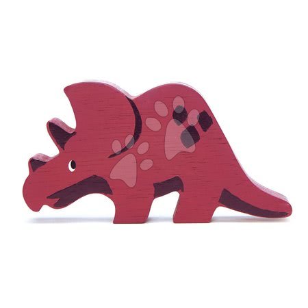 Tender Leaf Toys - Drveni dinosaur Triceratops Tender Leaf Toys