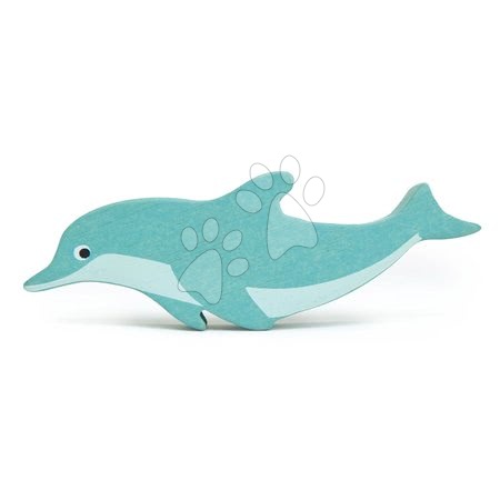 Fa gyerekjátékok - Fa delfin Dolphin Tender Leaf Toys