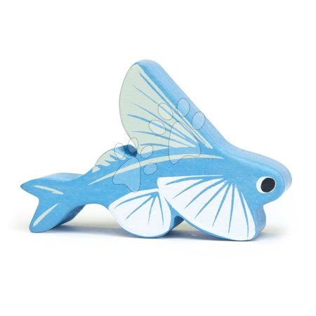 Dřevěné hračky - Dřevěná létající ryba Flying fish Tender Leaf Toys