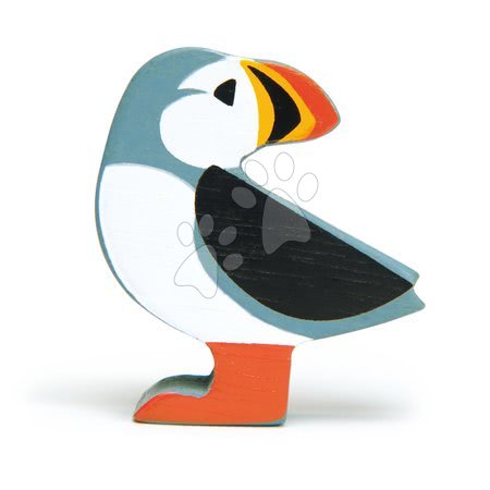 Jucării din lemn  - Pasăre acvatică din lemn Puffin Tender Leaf Toys