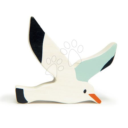 Fa gyerekjátékok - Fa sirály madár Seagull Tender Leaf Toys