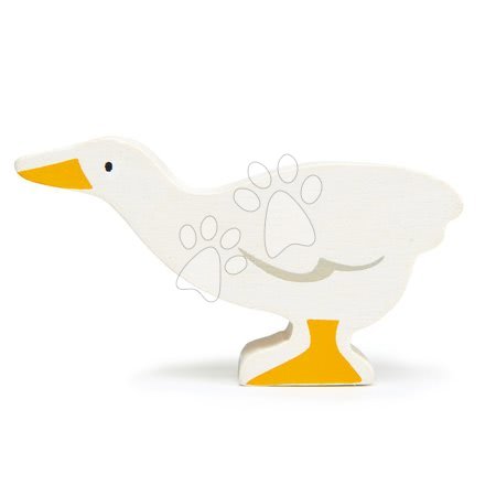 Holzspielzeug - Gans aus Holz Goose Tender Leaf Toys