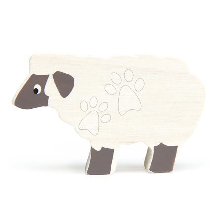 Jucării din lemn  - Oiță din lemn Sheep Tender Leaf Toys