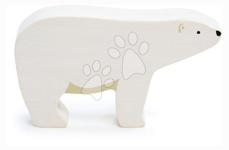 Drevené hračky - Drevený polárny medveď Tender Leaf Toys
