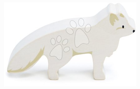 Holzspielzeuge - Polarfuchs aus Holz Tender Leaf Toys