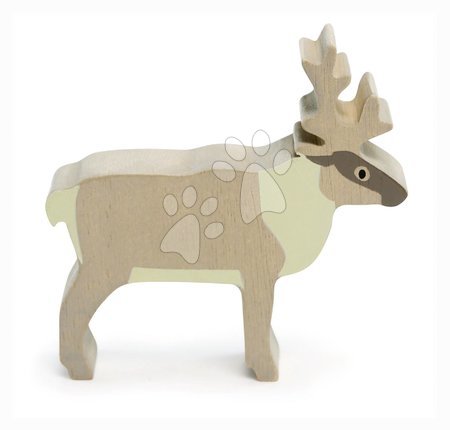 Drewniane zabawki - Drewniany łoś polarny Tender Leaf Toys
