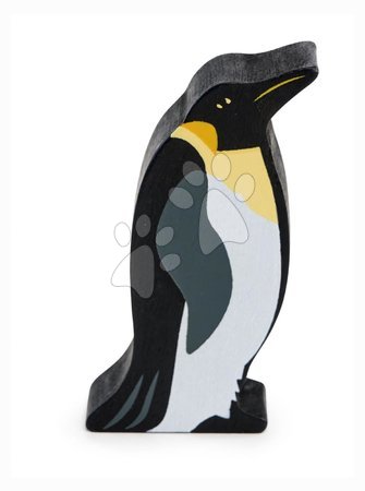 Dřevěné didaktické hračky - Dřevěný polární tučňák Tender Leaf Toys