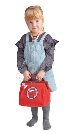 Fajátékok szerepjátékhoz - Fa orvosi táska Doctor's Bag Tender Leaf Toys - 5