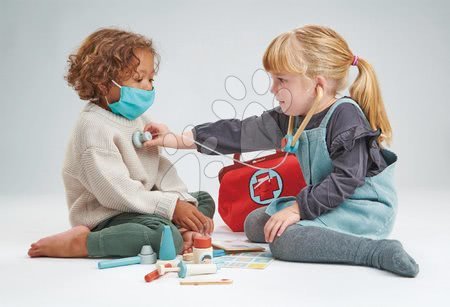 Fajátékok szerepjátékhoz - Fa orvosi táska Doctor's Bag Tender Leaf Toys - 7