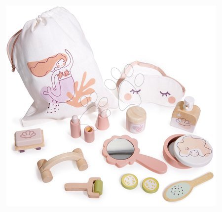Drevené hry na povolania - Drevený kúpeľňový set pre bábiku Spa Retreat Set Tender Leaf Toys