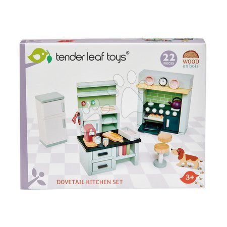Wooden toys | Page 7 - Wooden furniture for the kitchen Dovetail Kitchen Set Tender Leaf Toys_1