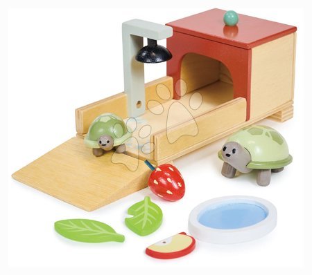 Tender Leaf Toys - Dřevěný domeček pro želvy Tortoise Pet Set Tender Leaf Toys