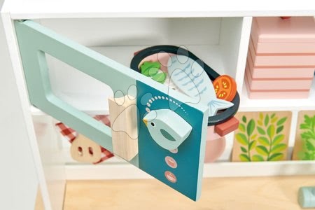 Bucătării de jucărie din lemn - Bucătărie din lemn cu mirodenii Kitchen Range Tender Leaf Toys_1